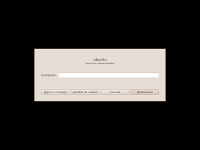 Diálogo de bloqueo por defecto de Ubuntu