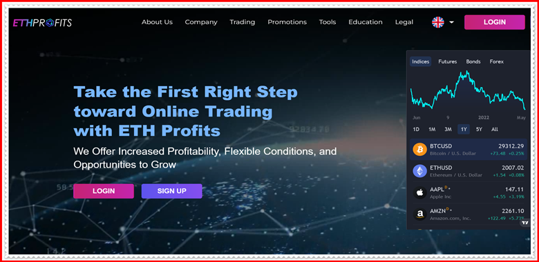 [Мошенники] ethprofits.com – Отзывы, развод, лохотрон! Мошенническая компания ETH Profits