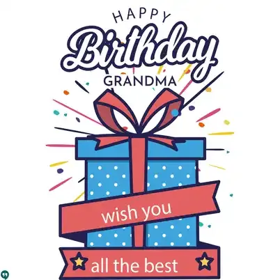 happy birthday grandma wish you all the best surprise box images