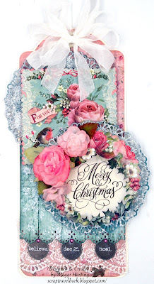 Christmas Gift Tag Tutorial Stamperia Christmas