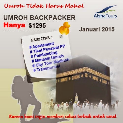 biaya Paket Umroh Backpaker bersama Keluarga murah