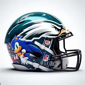 Philadelphia Eagles Sonic Concept Helmet