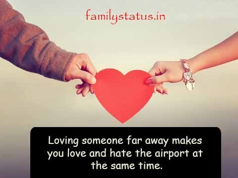 Long distance relationship quotes in English for boyfriend and girlfriend