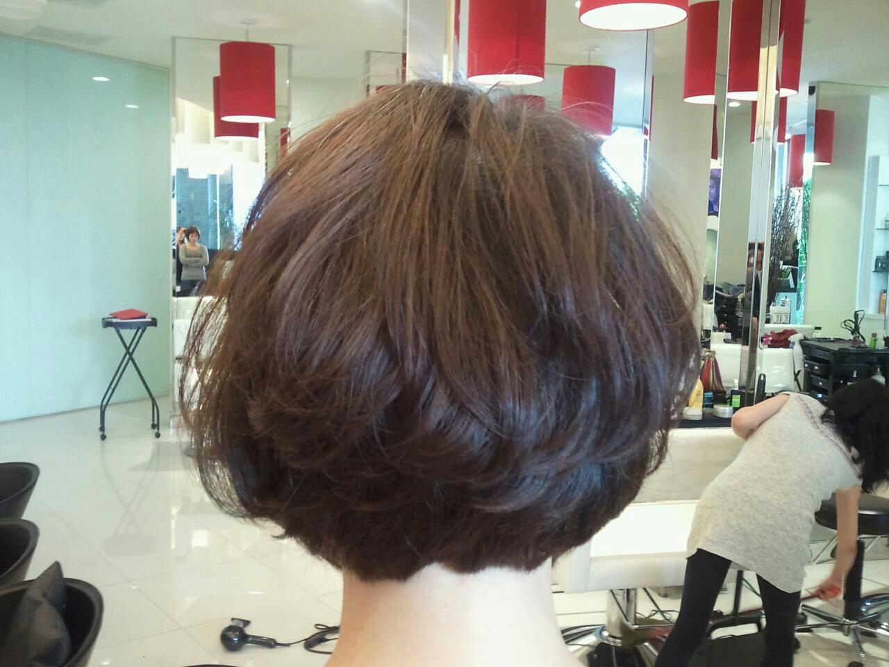Short Perm Korean Hairstyles | Fade Haircut