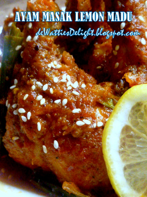 Wattie's HomeMade: Ayam Masak Lemon Madu