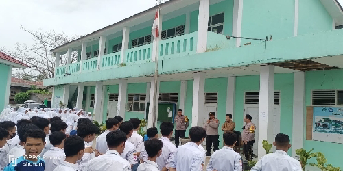 Cegah Tawuran Antar Pelajar, Polsek Pontang Polres Serang Berikan Penyuluhan di Sekolah