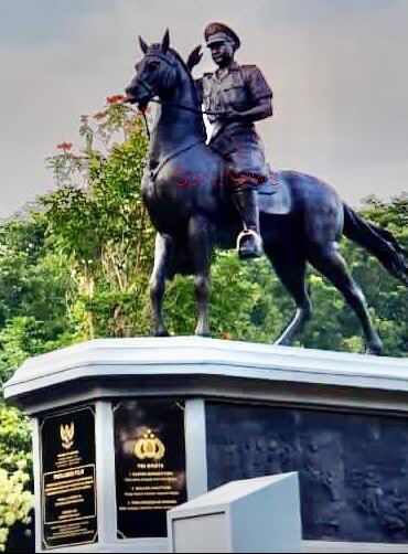 Kapolri Resmikan Monumen Perjuangan Dan Bhaktu Pahlawan Nasional Komjen Pol DR. Jasin di Akpol Semarang