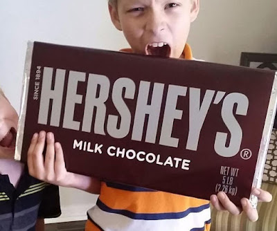 World’s Largest Hershey’s Milk Chocolate Bar, 5 Pound