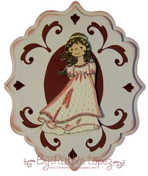 Fred She Said - 613 Avenue Create - Cut file Ornate Oval frame - Witsful Emma Bride. 2