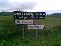 ligne de partage des eaux Atlantique-Méditerranée