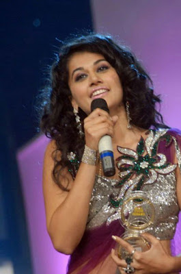 Taapsee Hot Navel Show at Big FM Awards