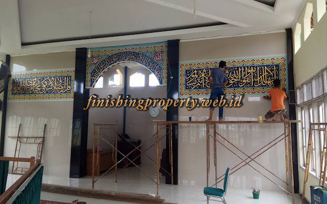 jasa pembuatan ornamen kaligrafi masjid