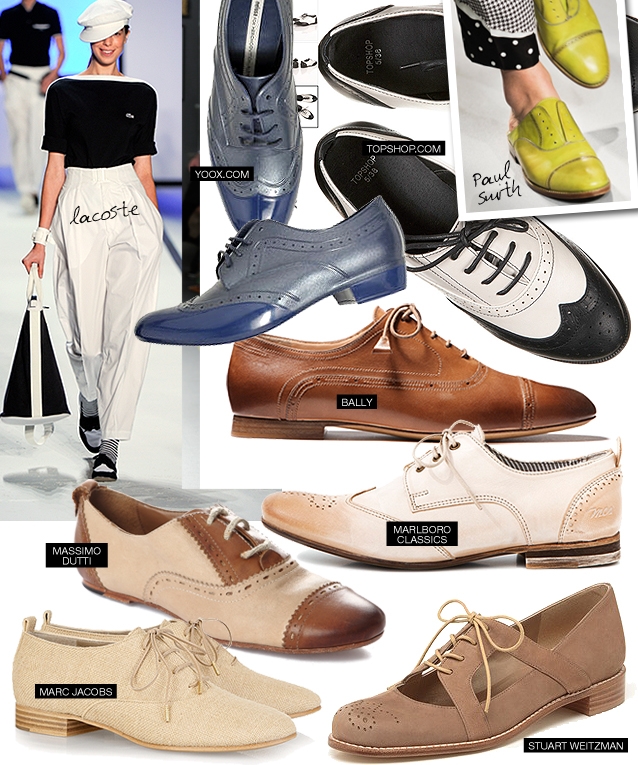 the number of flat shoes or oxford shoes or pump or brogues are able