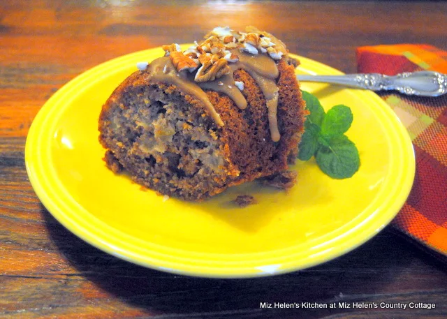 Apple Bundt Cake With Caramel Glaze at Miz Helen's Country Cottage