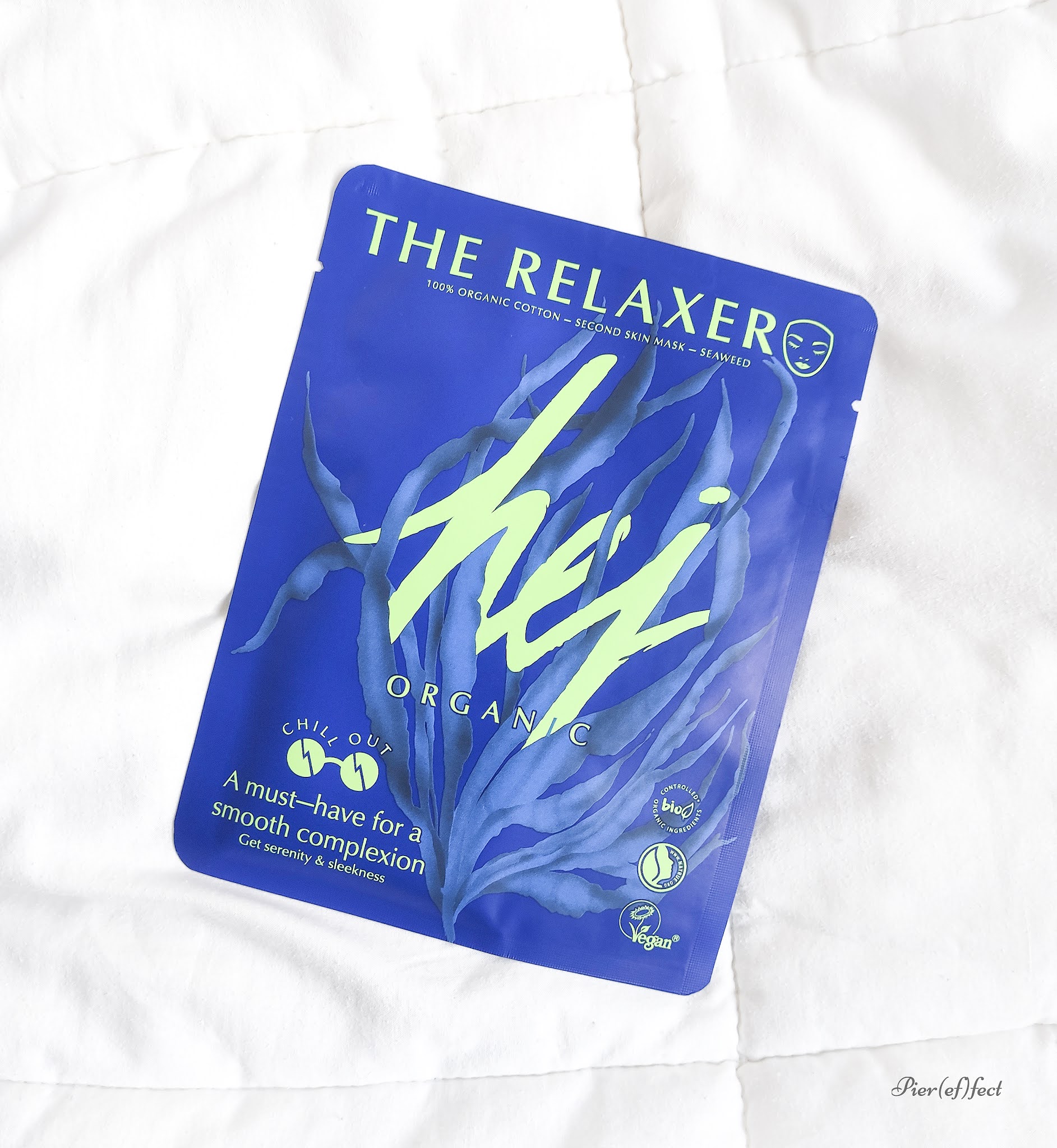 hej Organic The Relaxer Second Skin Sheet Mask