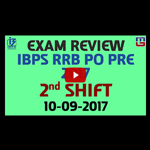 Exam Review With Cut Off | IBPS RRB PO PRE 2017 | 2nd Shift