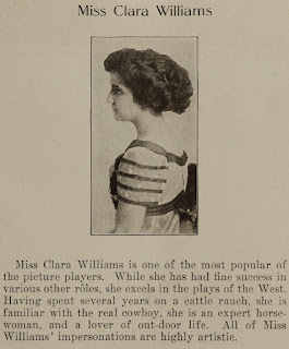 Clara Williams Motion Picture Article