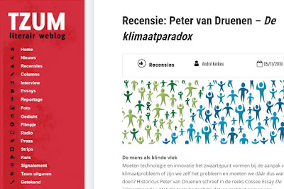 Tzum, recensie De Klimaatparadox, boekbespreking Peter van Druenen, 