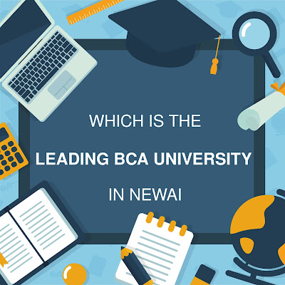 Which is the leading BCA University in Newai?