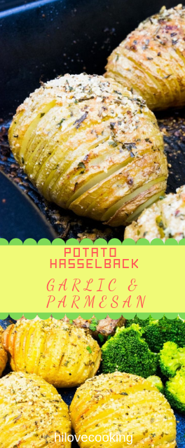 POTATO SYN FREE GARLIC & PARMESAN HASSELBACK MEALS