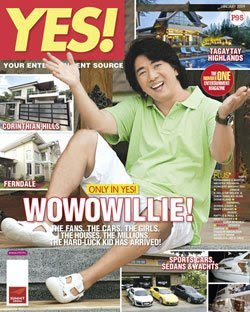 Willie Revillame Yes! Magazine