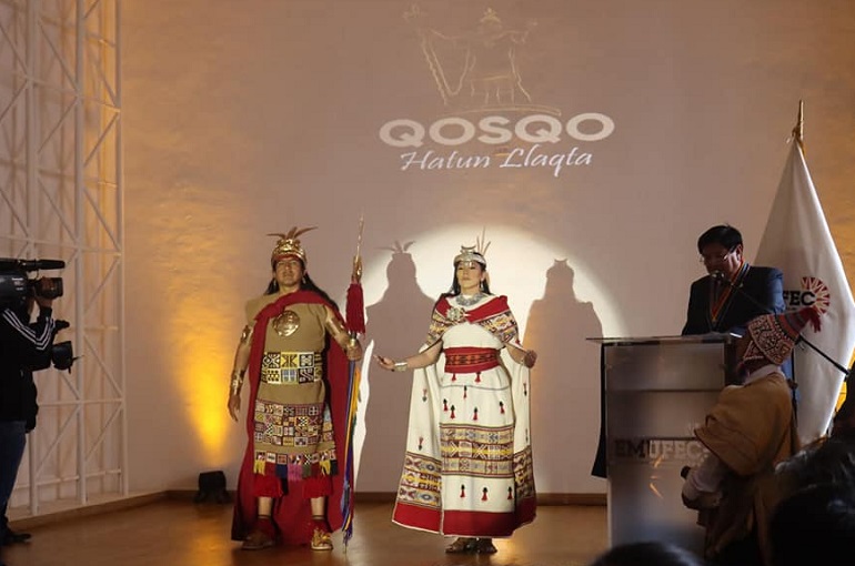 EMUFEC presento a los personajes principales del Inti Raymi 2023