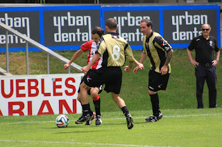 Torneo triangular de veteranos con el Barakaldo, Athletic y Eibar