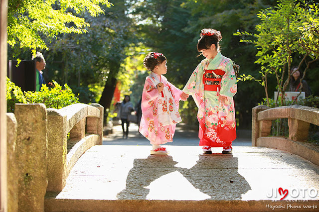 宇治上神社での七五三出張撮影