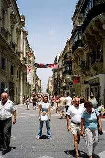 Republic Street calle principal de La Valetta