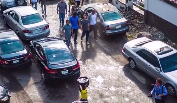 VIDEO: Zuckerberg walks on the streets of Yaba