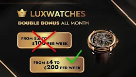 Новая акция от LuxWatches Club