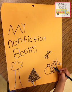 A nonfiction writing workshop celebration in Kindergarten. Lots of ideas on how to celebrate the end of your nonfiction writing unit with your Kindergarten students.