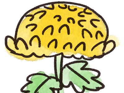 【印刷可能】 かわいい 菊 イラスト 簡単 171210