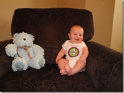 2.  Knox smiling 4 months