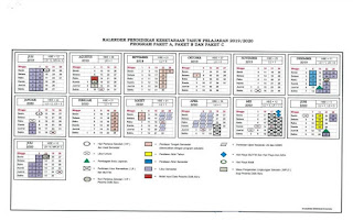  dipergunakan sebagai pedoman dalam proses kegiatan belajar mengajar sekolah Kalender Pendidikan 2019/2020 Yogyakarta (Excel, PDF)