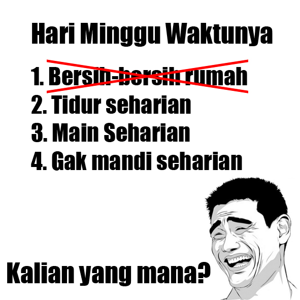 Meme Hari Minggu