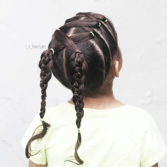 little girl ponytail hairstyles