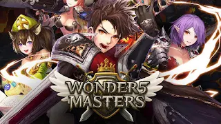 Screenshots of the Wonder 5 masters for Android tablet, phone.