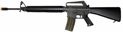 Airsoft Gun - HFC M16 A2 Spring Rifle Airsoft Gun