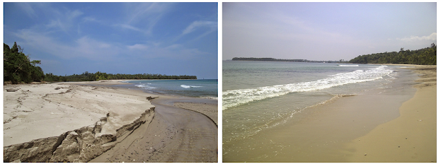Desa Jorjoga populer dengan pantai pasir putih yang menawan dan memanjang sekitar  Fenomena Pantai Pasir Anjing - Wisata PULAU TALIABU (Provinsi Maluku Utara)