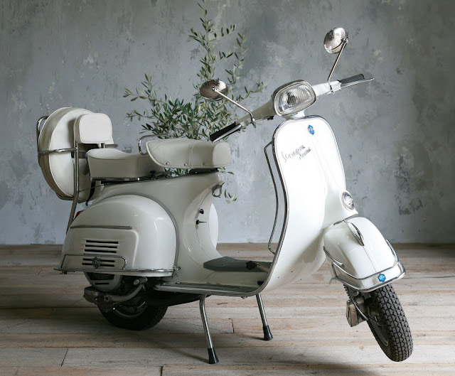 vintage vespa for sale los angeles: Vespa Love.. in greige