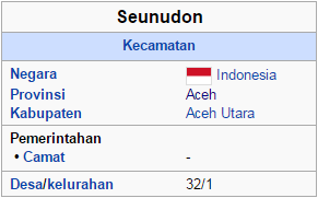 Kecamatan Seunudon