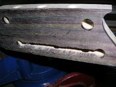 Sawing slots