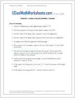 Printable Math Worksheet