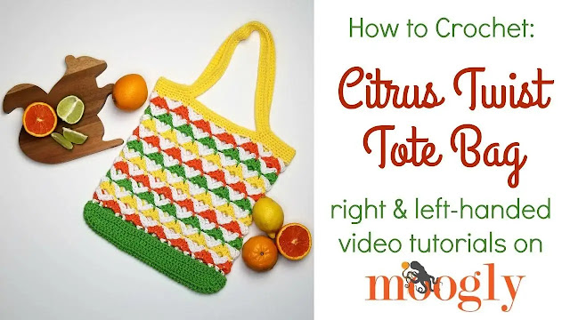 Bolso citrus a crochet