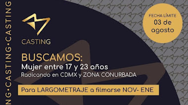 CASTING en CDMX: Se busca MUJER entre 17 y 23 años para PELÍCULA a filmarse 2023/2024