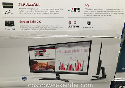 Costco 1137112 - LG UM61 34in Ultrawide LED Monitor: great for a hardcore gamer or those requiring a larger display