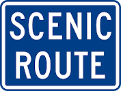 Plates Across America Scenic Route Sign