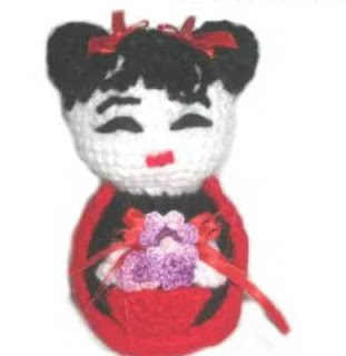 PATRON GRATIS GEISHA AMIGURUMI 142