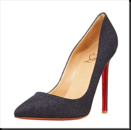 Christian Louboutin Pigalle Denim Pump